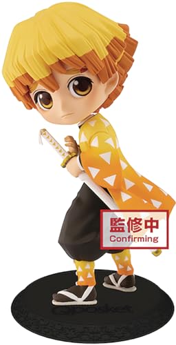 Figura de coleccion Zenitsu Agatsuma Q Posket Banpresto acabado premium coleccionistas