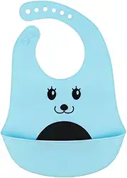 Babador Com Pega Migalhas Em Silicone Para Bebês Praticidade E Higiene Na Hora Das Refeições