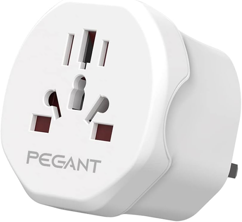 World to UK Plug Travel Adapter 3-pin Accept all Europe EU UK Australia China Russia Turkey Spain Worldwide Power Outlet Converter