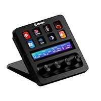 Elgato Stream Deck +, Audio Mixer, Production Console and Studio Controller for Content Creators, Streaming, Gaming, with customisable touch strip dials and LCD keys, works with Mac and PC