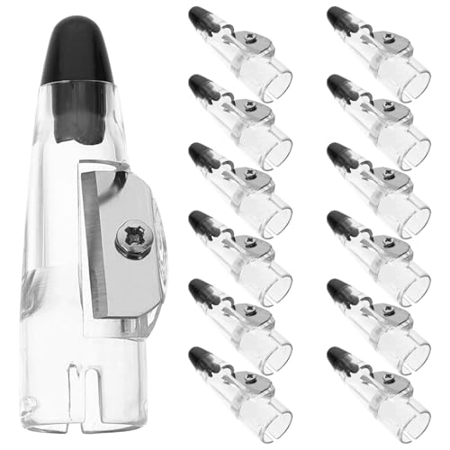 Sacapuntas manual de ojos y labios FRCOLOR: herramienta cosmética de plástico con 30 unidades