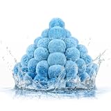 Palline filtranti per Piscina 1000 g, Blu Filtro Balls Sfera Filtrante per Piscine, sostituisce 35 kg di Sabbia filtrante, Pompe di filtrazione e acquari