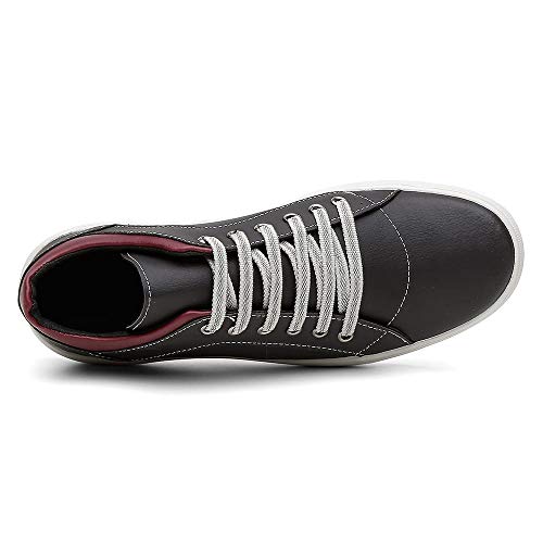 Sapatênis Casual Masculino Conforto Leve Gugi Calçados Dia a Dia Cor:Preto; Tamanho:44