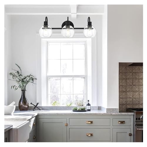 Image of 1 Pack Clear Seeded Glass Shades, Globe Lampshades Replacements 1.65 In Fitter 7.5 In Diameter Transparent Bubble Glass Lamp Shades Covers for Light Fixtures with Chandelier Wall Sconces Pendants