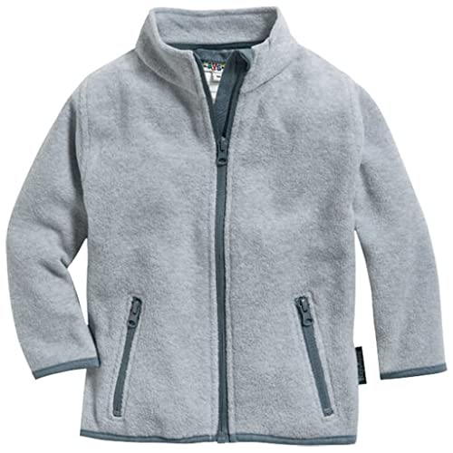 Playshoes Fleece-Jacke Unisex Kinder Outdoor-Oberteil, grau/melange, 74
