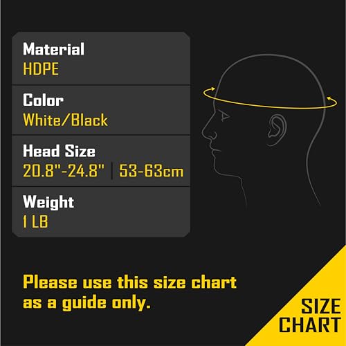 COOLJOB Full Brim Hard Hat, Vented Construction Safety Helmet OSHA Approved, 6-Point Ratchet Suspension, Type 1 Class C, Carbon Fiber Pattern Design, Black by COOLJOB - Image 6