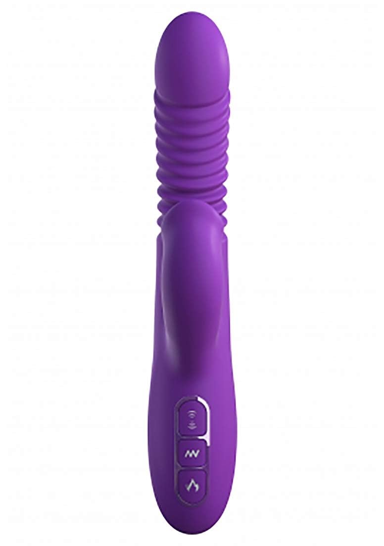 Pipedream Fantasy For Her Ultimate Thrusting Clit Stimulate-Her, Purple, One Size