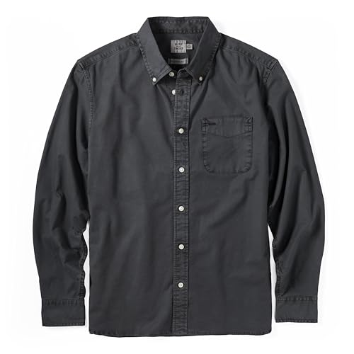 Huckberry Flint and Tinder Men's Classic Oxford Draftsmen Button Down Shirt- Stretch Fabric- Button Down Shirts for Men