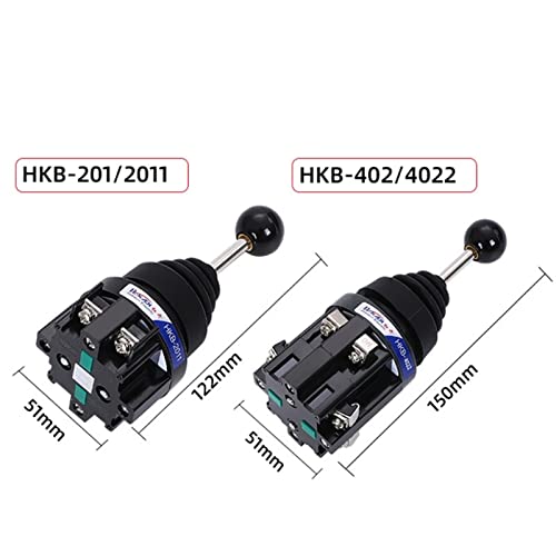 Interrupteur croisé joystick 30mm pour commande industrielle 4 voies autobloquant - 4