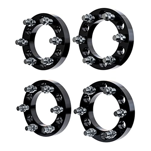 Wheel Spacer Set of 4-6 Lug 1 inch Wheel Spacers...