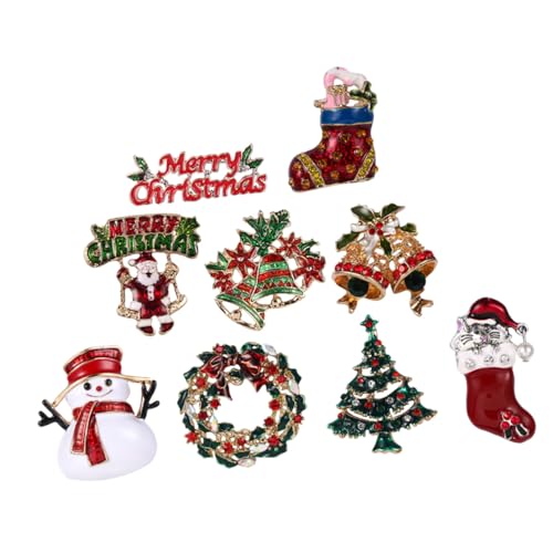 Broches de épingles à vêtements créatives Holibanna (9 pièces)