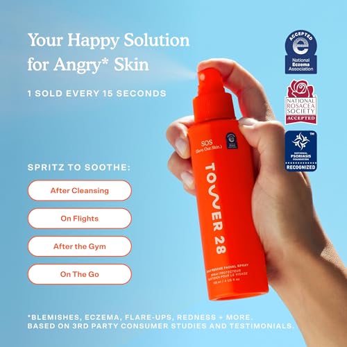 Image of Tower 28 SOS Daily Rescue Soothing Hypochlorous Acid Spray for Face (16 oz)