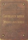  (Hrsg.) Schauenburgs Allgemeines Deutsches Kommersbuch. 86.-90. Aufl. Lahr, Schauenburg, (1910). X S., 2 Bll., 768 S., 7 w. Bll. 8 Holzstichen v. A. v. Roesler u. 1 doppelseit. Handschrift-Faks. Kl.-8°. OLwd. m. 8 Biernägeln u. Goldpräg. \'Gaudeamus Igitur. Juvenes dum sumus!\'. Roter Schnitt.