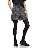 STREET ONE Damen A377031 Boucle Bermuda, Black, 38