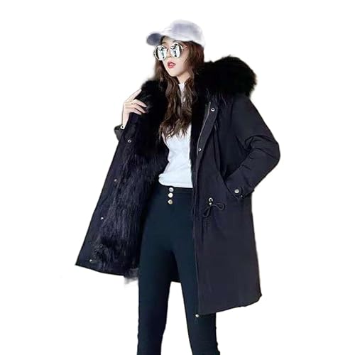 オーバーサイズフェイクファーコート