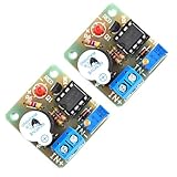 Comimark 2Pcs 12V On-Board Battery Low Voltage Alarm Buzzer Under Voltage Protection Module