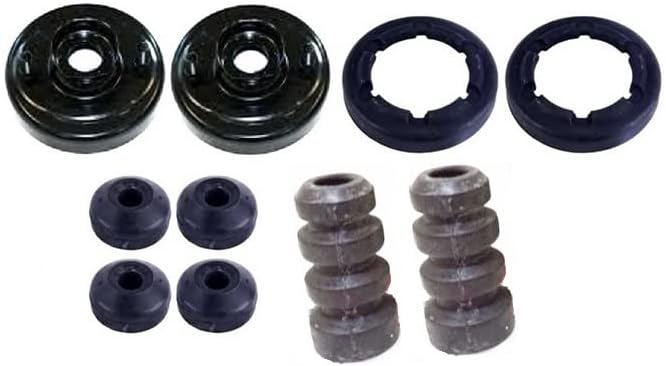 10 Rear Shock Absorber Cushion Kit Fit for 1992-1999 Honda Civic EG EH EJ EK EM Gen5 Gen6 4-Door Sedan NISTO Strut Mount + Rubber Cushion + Coil Spring Rubber + Bumper Spring