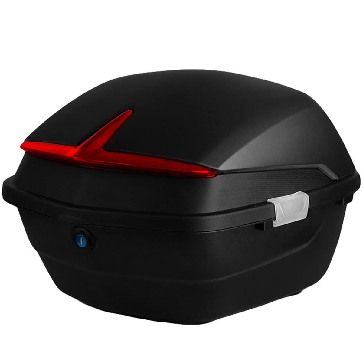 Coffre de moto universel et boîte de rangement de bagages pour casque de scooter
