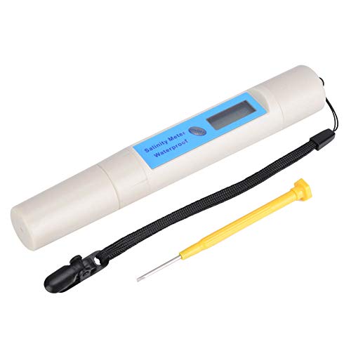 Nicoone Digitale Zoutgehalte Meter Draagbare Zoutgehalte Tester ± 2% Fs Nauwkeurigheid Zee Zout Salimeter Voor Aquaria… - Afbeelding 5