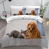 Zoom IMG-2 set copripiumino singolo 150x200 gatti Zoom IMG-2 set copripiumino singolo 150x200 gatti