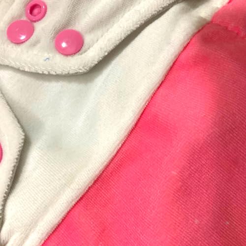 Fralda de Pano Ecológica AURORINHA SUSTENTÁVEL Pocket Minky Flores Cerejeiras Tamanho Único 4kg/18kg