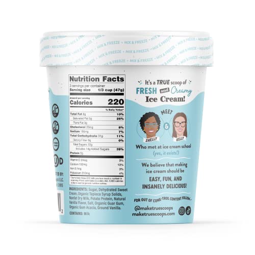 True Scoops 2-Pack Vanilla Bean Ice Cream Mix. Add One Ingredient thumb #3