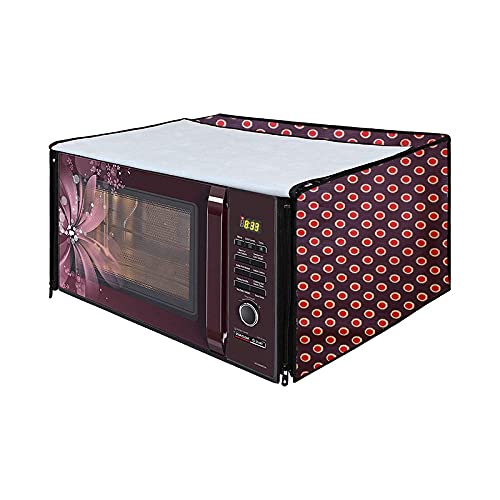Nitasha Waterproof Dust-Proof Microwave Oven Cover for LG 28 L Charcoal Convection (MJ2886BFUM,with Starter Kit)