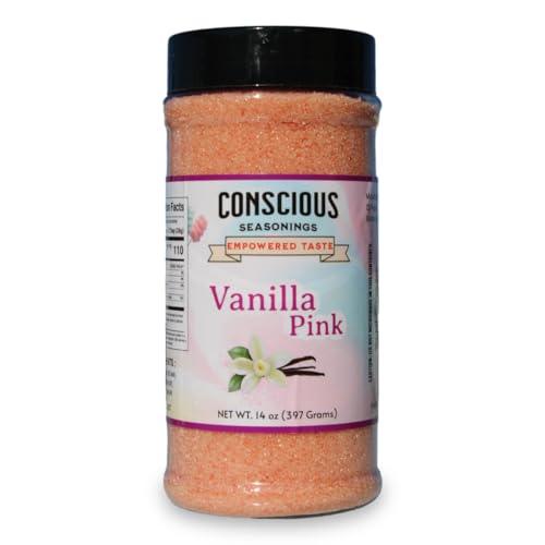 Pink Vanilla Flavored Flossugar Cotton Candy Mix, 14 oz Jar - Ready-to-Use Sugar Floss for - Creates Vibrant & Fluffy Flossugar for Parties & Events