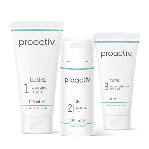 Proactiv Solution 60 Day Kit 300 ml - 3-Schritte-Hautpflege-Routine - entwickelt für fettige- & Mischhaut