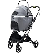 Amazon.co.jp: 【最新自立型】Nonta ペットカート 4 輪 折り畳み分離型