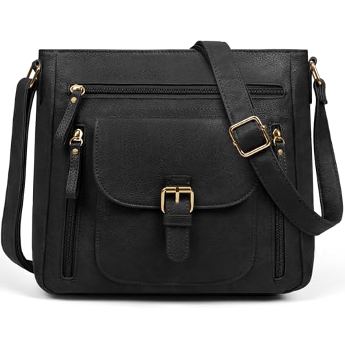 Image of RAINSMORE Crossbody Bag for Women Leather Handbag
