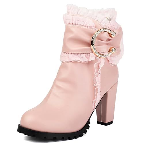 Bottes Chelsea femme Gicoiz élégantes contre le froid avec style militaire