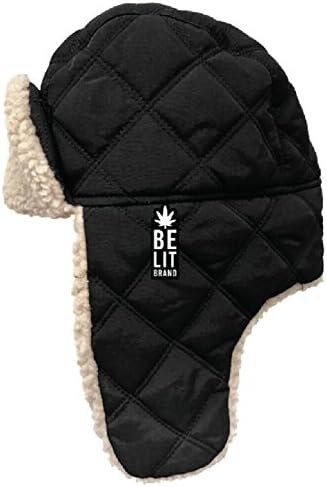 BE LIT BRAND Trapper HAT (Black)