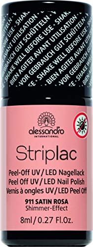 Preisvergleich Produktbild alessandro Striplac 911 Satin Rosa, 8 ml