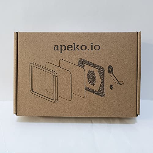 Apeko.io 4X6 Picture Frame Silver. The Real Glass Panel.black Mesh Back Plate. Creative Design. Exquisite Gifts.exquisite Desktop Decorations. #TOP7