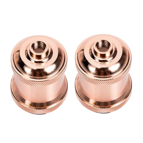 ARTIBETTER 2pcs Retro Lamp Holder Ceiling Vintage Bedside Lamp Socket Industrial Style Light Bulb Base for Living Room