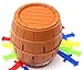 DOPHYRANIX Funny Bucket Lucky Stab Game with Breathtaking Curious and Interesting - Great Size for Travel Party Gathering