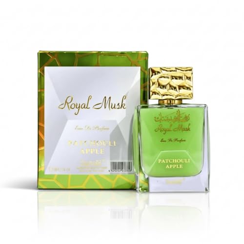 Surrati Royal Musk Patchouli Apple Eau de Parfum for Women 100ML | Long Lasting Arabian Perfume Spray with Apple Iris & Musk Notes