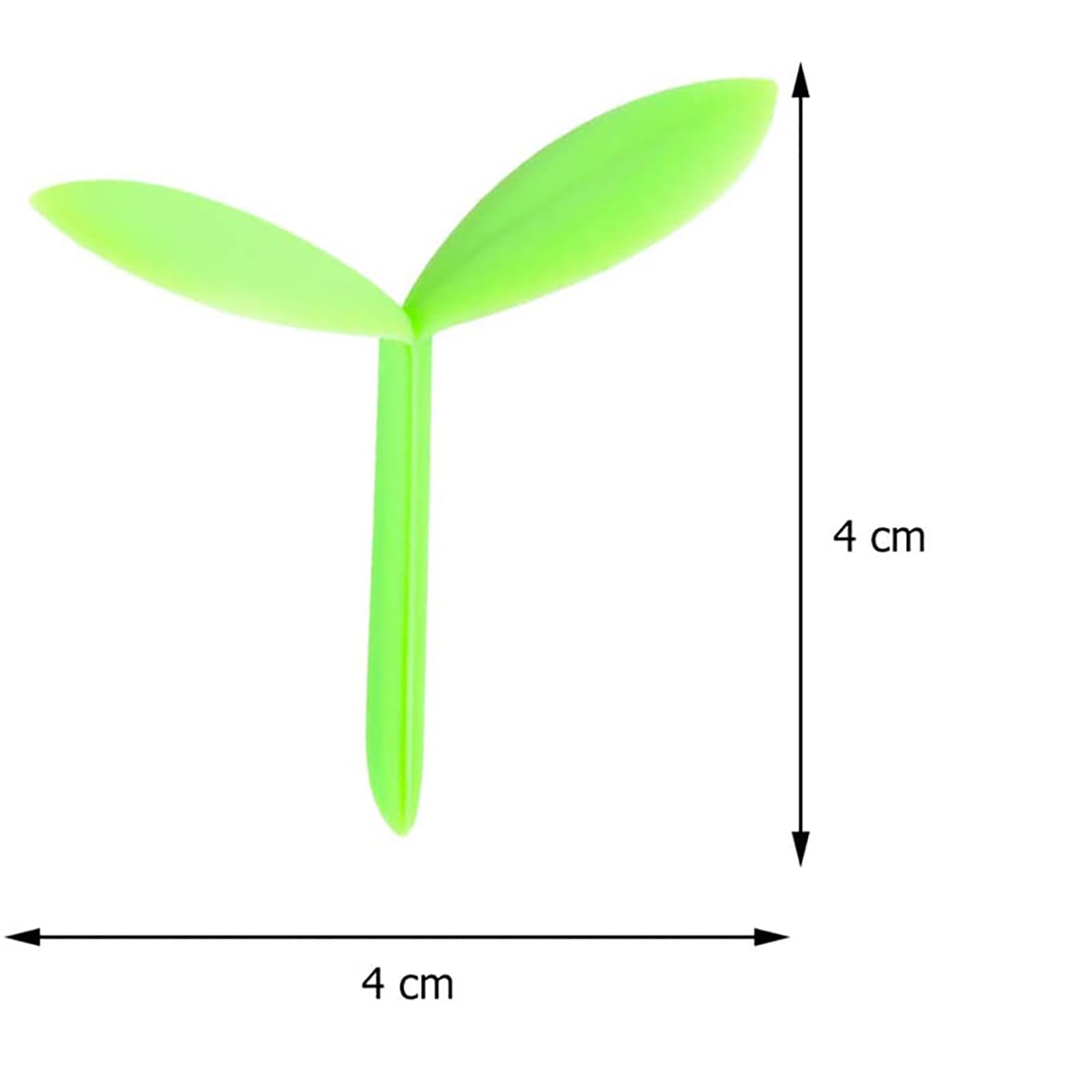 WUDQIJI Sprout Bookmark Pack of 6 Small Green Bookmarks Sprout Small Green Bookmarks Silicone Grass Buds Bookmark Children for Adults Students (3 Colours) - Image 4