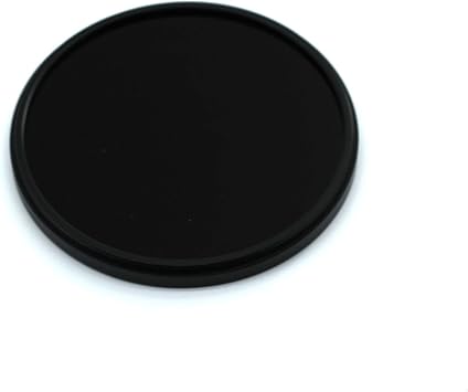 Used for Photography Camera Lens or Flashlight lamp Round Shape with Metal Frame Ring 315nm uv Pass Filter Glass ZWB1 UG11 Color Black, Diameter 43mm