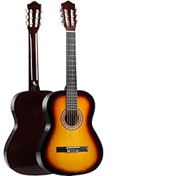 KEPOHK 38/39 pouces guitares classiques débutants, 6 cordes guitare classique en bois pratique spectacle guitare cadeau… - Les Beatles, Paul McCartney, John Lennon, RIngo Starr, George Harrison