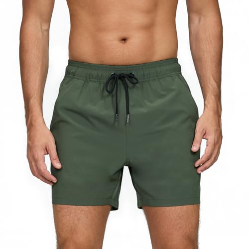 Vorvowry Costume Uomo Mare Asciugatura Rapida Estivo Stampato Boxer Mare