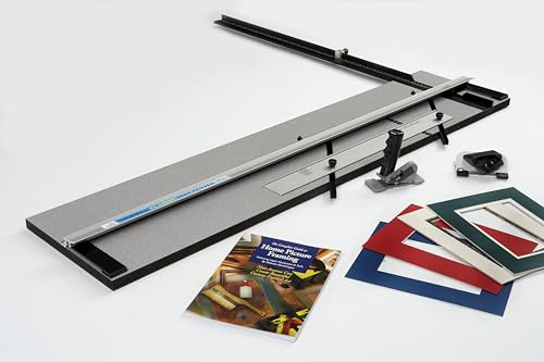 Authentic Logan Brand 550-1 Simplex Classic 40" Capacity Board Mounted Mat Cutter Used to Cut Mat Board for Picture Framing