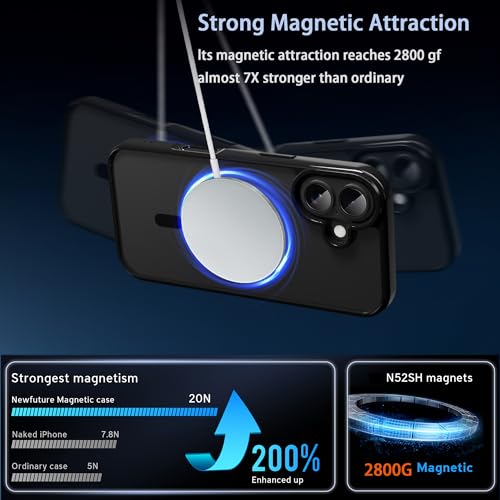 Image of for iPhone 17 Case,Ultra Hybrid(Black Magsafe)