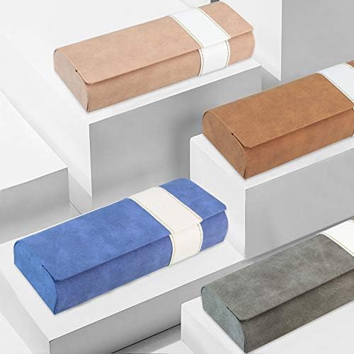 Miniatura 6 de LifeArt Caso duro de la lente de la cáscara, caso de gafas de sol portátil, caso de moda de la lente del cuero de la PU, ligero