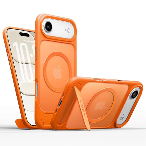 Coque antichoc orange pour iPhone Air au quotidien
