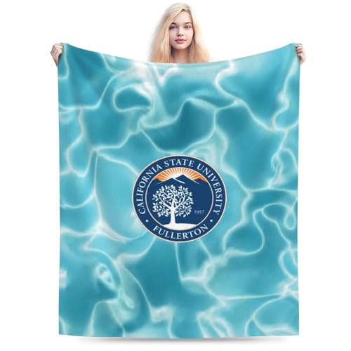 Cal State Fullerton Titans House Flag Ultra-Soft Micro Fleece Blanket Multi-Size Flannel Blanket