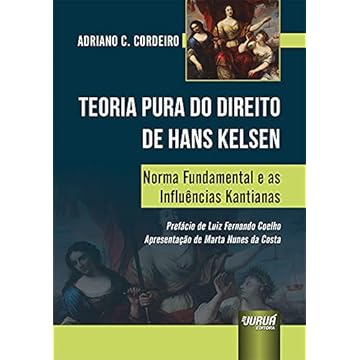 Capa do livro Teoria Pura do Direito de Hans Kelsen: Norma Fundamental e as Influências Kantianas - Prefácio do Professor Luiz Fernando Coelho - Apresentação da Professora Marta Nunes da Costa