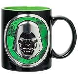 Silver Buffalo Marvel Avengers Doomsday Doctor Doom, 3D Embossed Mug, 20oz
