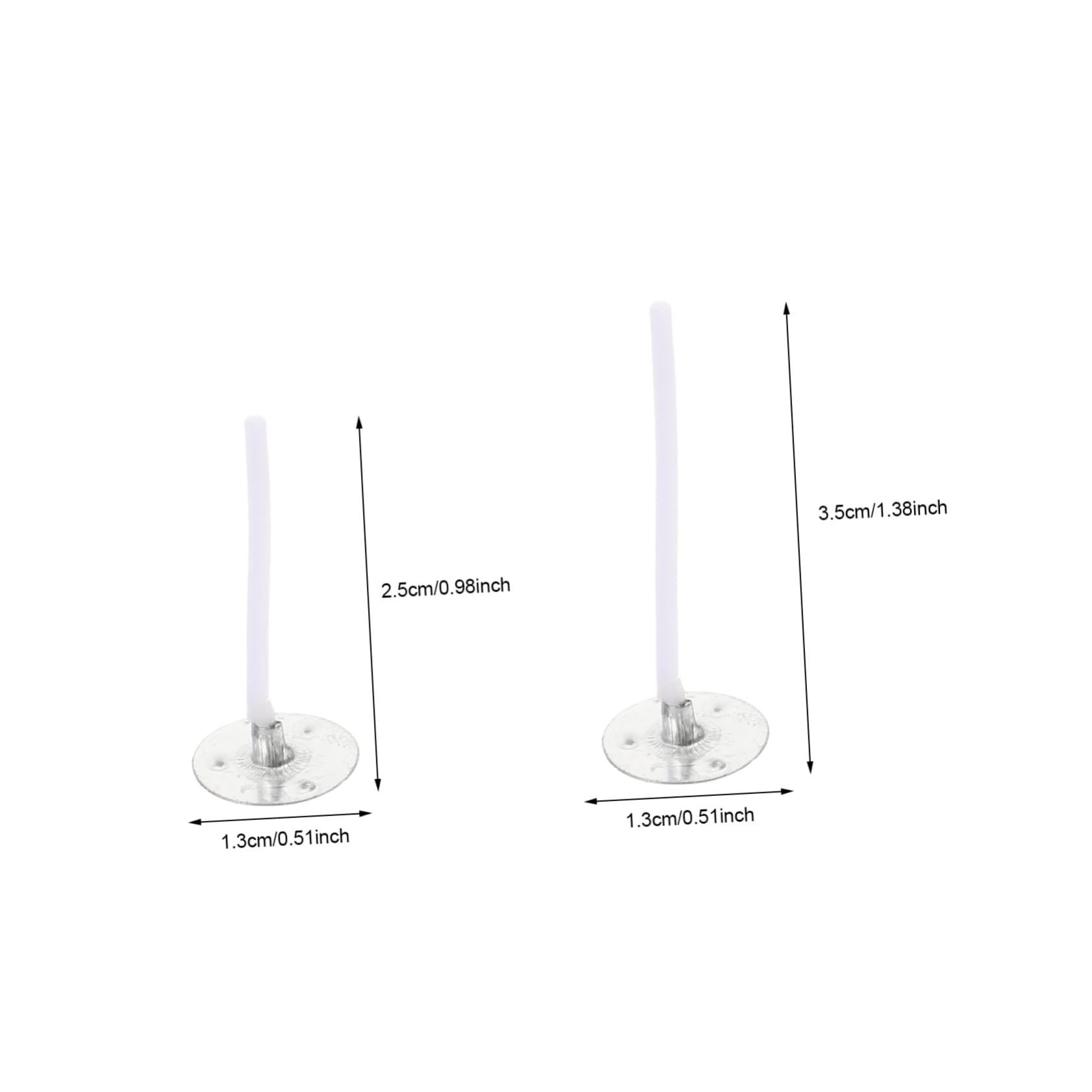 Gogogmee 240Pcs Candle Wicks for DIY Candle Making Wax Materials Compatible with Paraffin Beeswax Vegetable Waxes for Tealight Candles